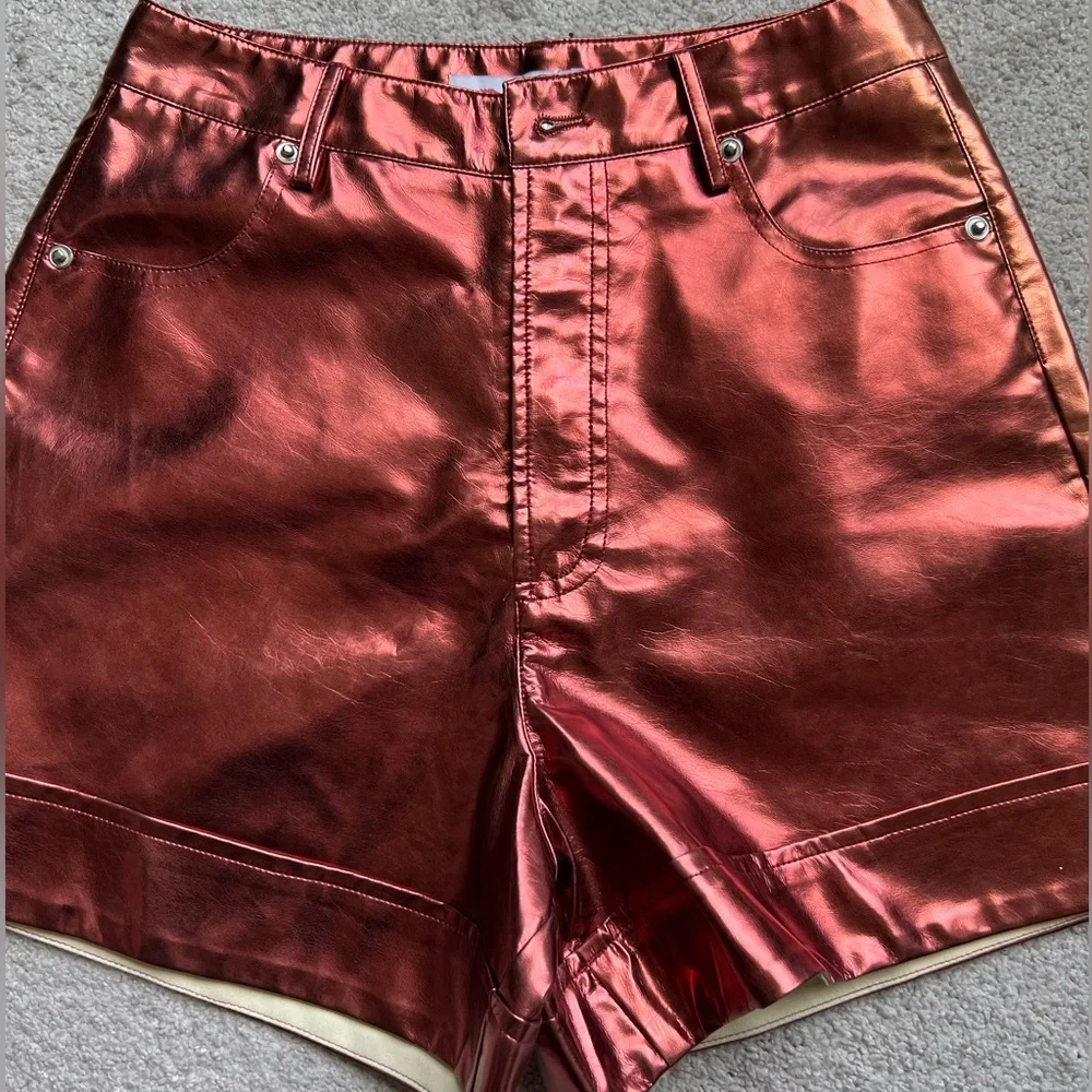 Buddy Love Court Shorts in Bronze​ - Picture 3 of 6